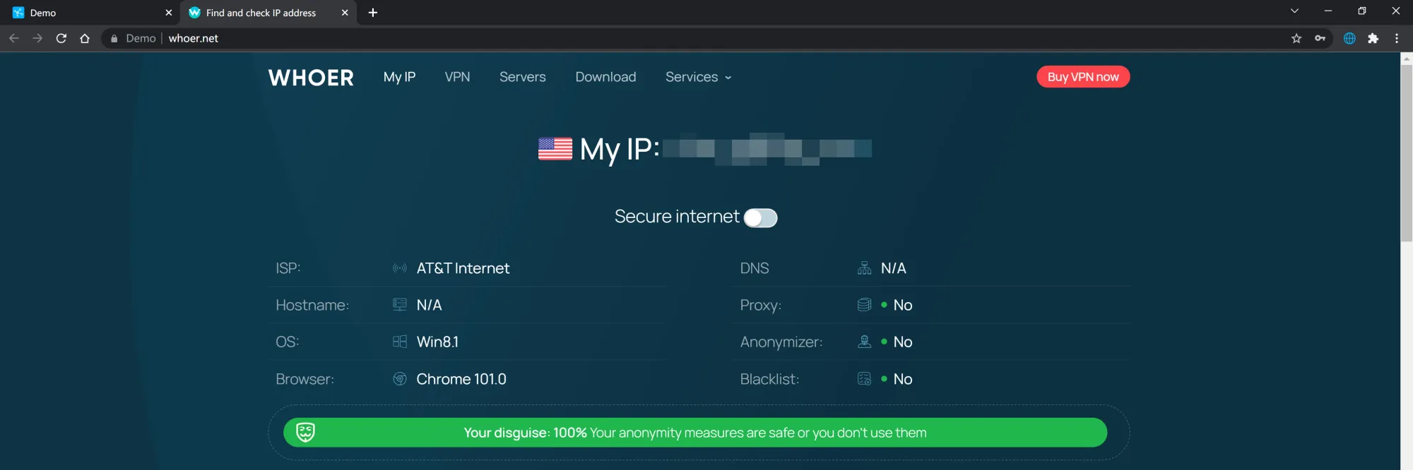 Shopify IP 查询结果为 100% 匿名安全
