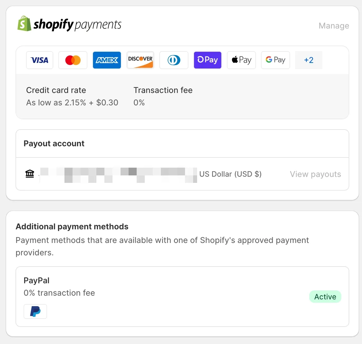 Shopify Plus 交易手续费低至 0